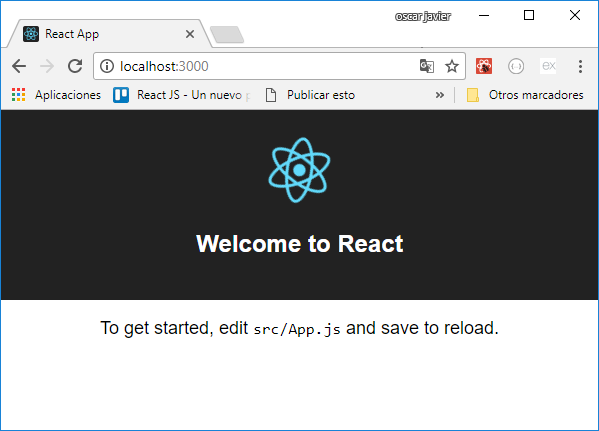 Hello Word React create-react-app2