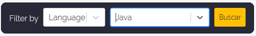 Snipping code - búsqueda por lenguaje